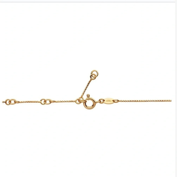 LINKS OF LONDON 18K Rose‎ Gold Vermeil Pure Square  Necklace NIB - Picture 9 of 11